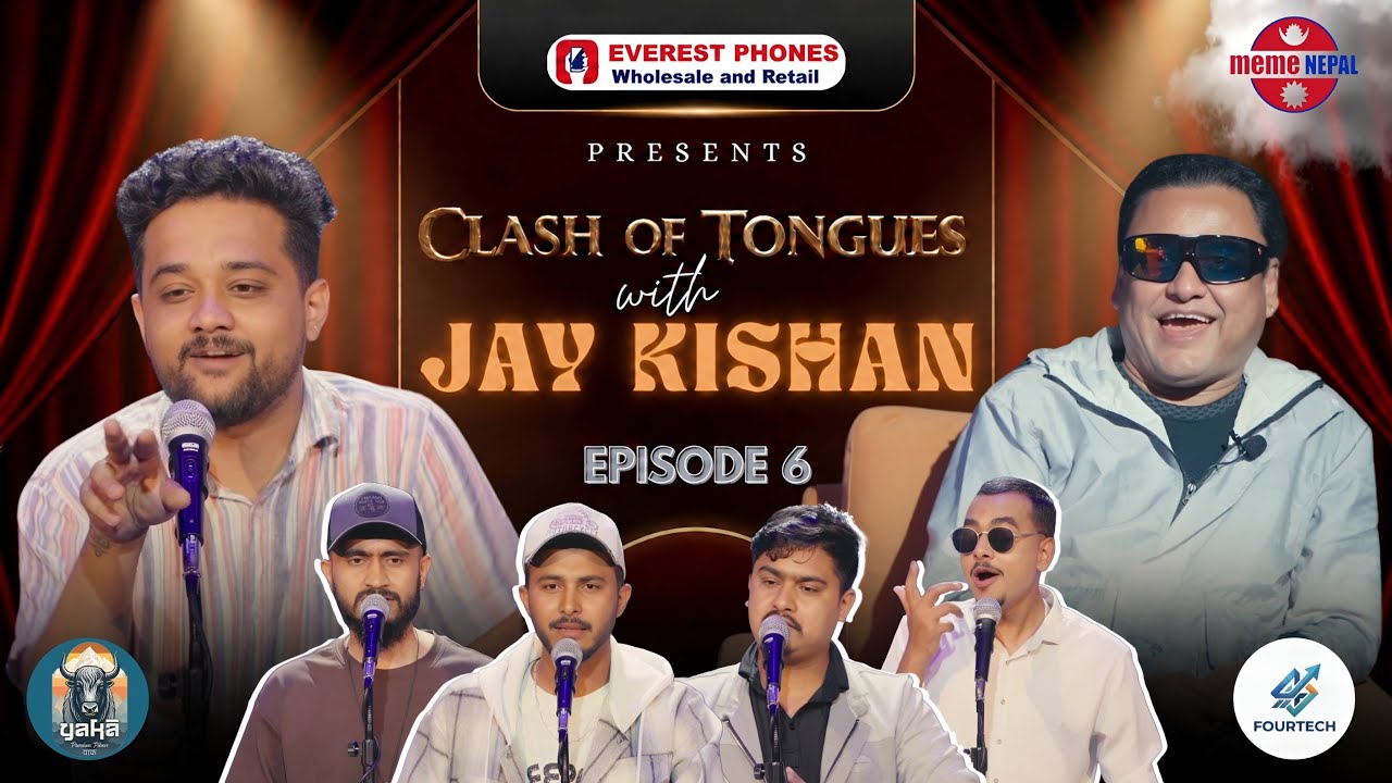 Clash Of Tongues - Nepal&rsquo;s First Roast Show || Episode 6 || Roast Of Jay Kishan Basnet ||