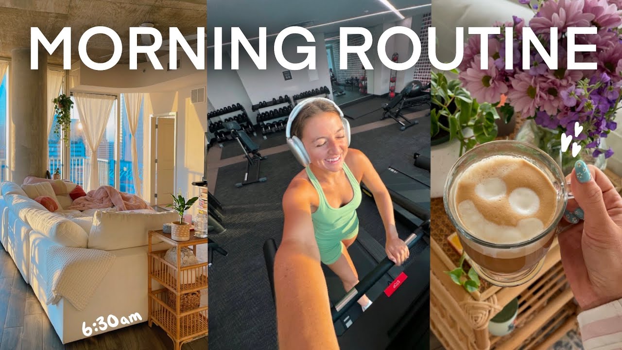 my 6:30am productive morning routine!