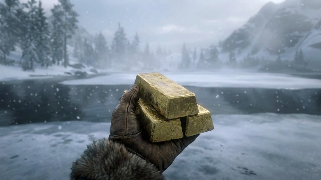 Red Dead Redemption 2 lake Isabella treasure map glitch