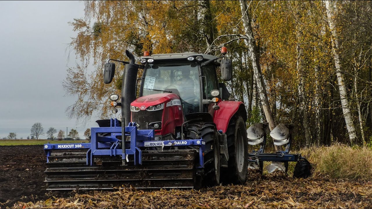 Zimowa Orka 2020 ☆ Massey Ferguson 7718 ☆ Overum CX 41080 H ☆ DAL-BO MaxiCut 300