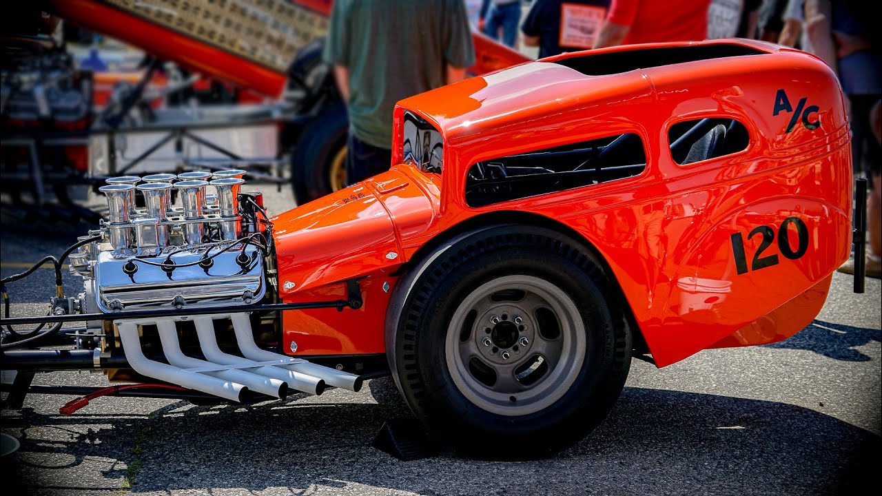 Vintage Front Engine Dragsters, Altered and Cracklefest Cars of Yesteryear