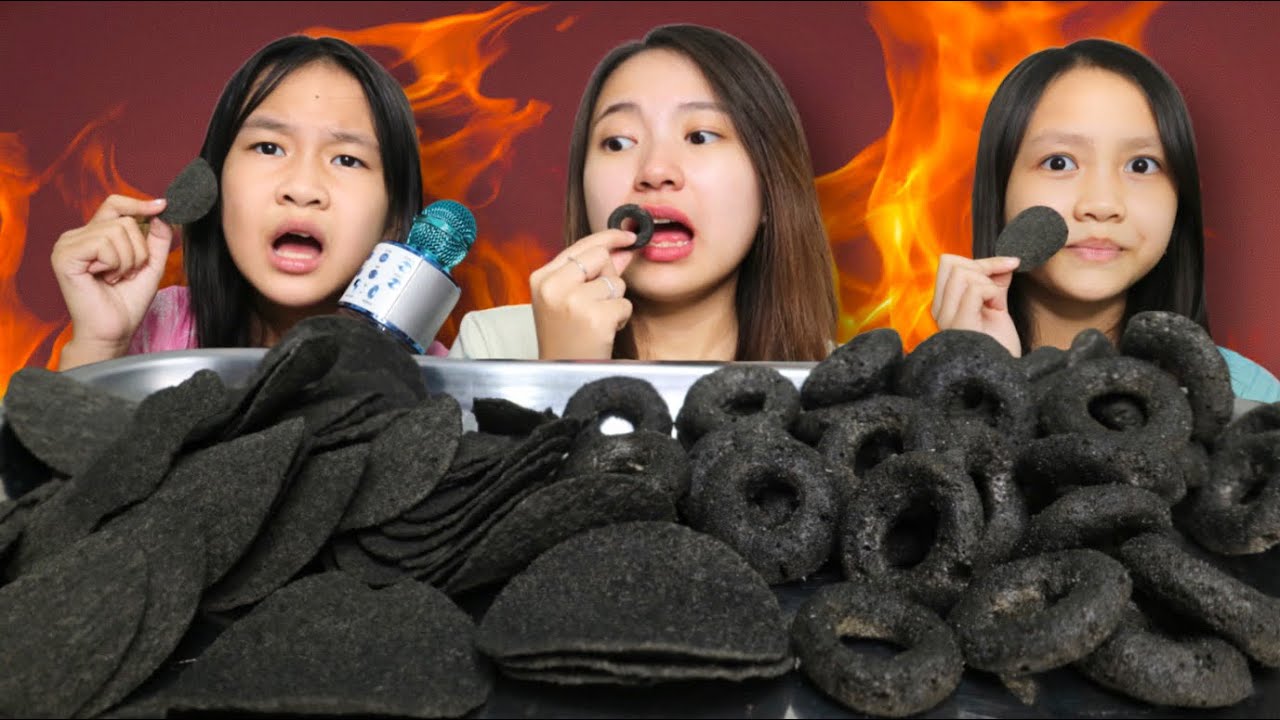 MUKBANG DUO GHOSTPEPPER CHEESE RING DAN MISTER POTATO🥵 LIDAH KEBAKAR