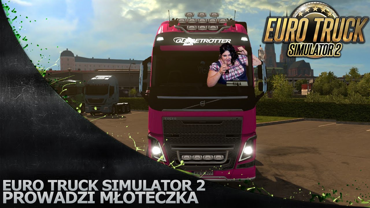 Euro truck simulator 2 - Młocia vs Kierownica