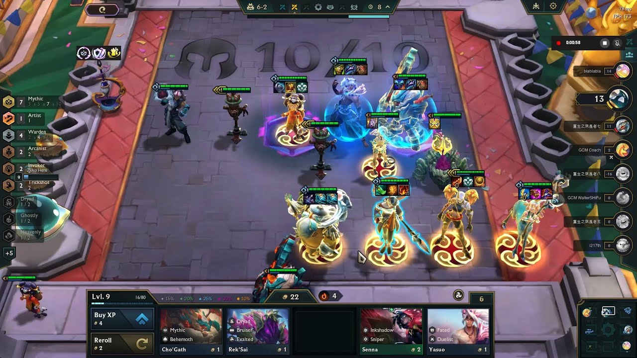 Mythic 3 Star Kai'Sa | TFT | Teamfight Tactics #tft #teamfighttactics #tftgameplay