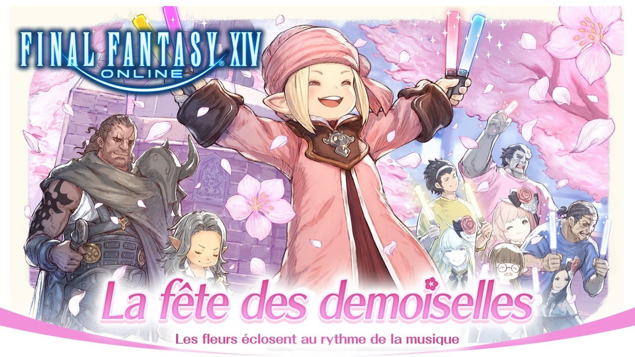 EVENT - La fête des demoiselles 2026, des lightsticks pour tout le monde ! [FINAL FANTASY XIV]