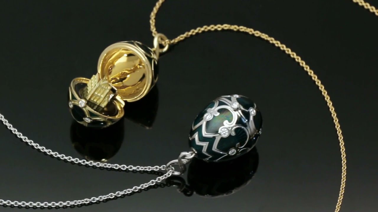 Unboxing the Faberge W Hamond Collaborative Whitby Jet Lockets l C W Sellors