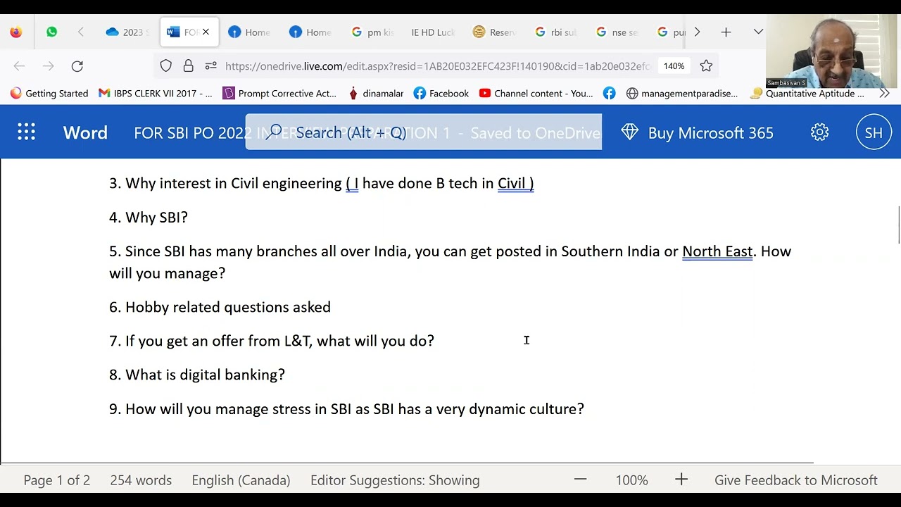 2023 SBI PO Qns + GD TOPICS -- for interview ws pl remit rs. 303 to gpay 9003037557 wapp 8072177482