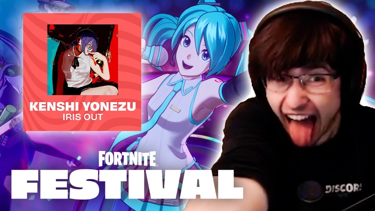 Trying out Festival for Iris Out - supertf plays Fortnite
