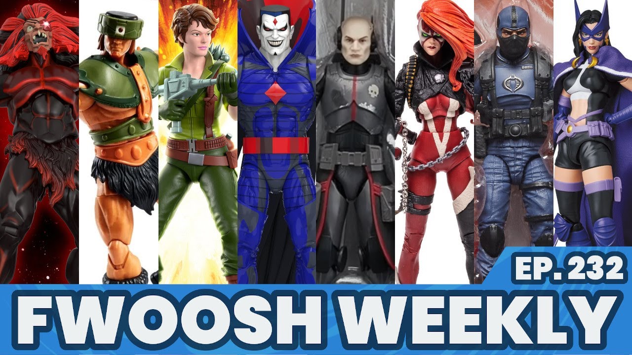 Weekly! Ep232: Star Wars, Marvel Legends, G.I.Joe, Spawn, MOTU, SilverHawks, MAFEX, TMNT more!