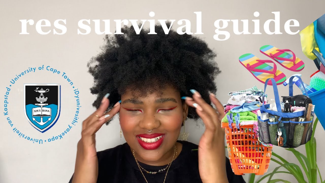 Student residence survival guide/what to bring to uni | south African youtuber