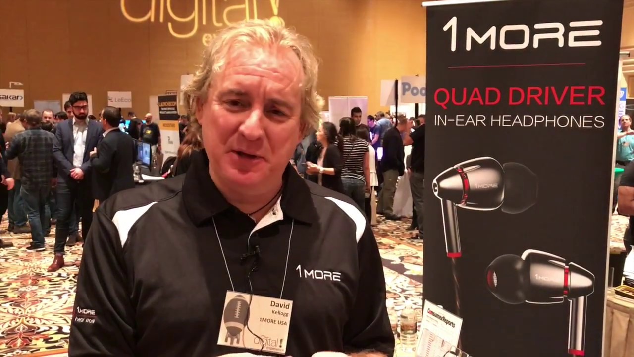 1More Quad Driver IEM at CES