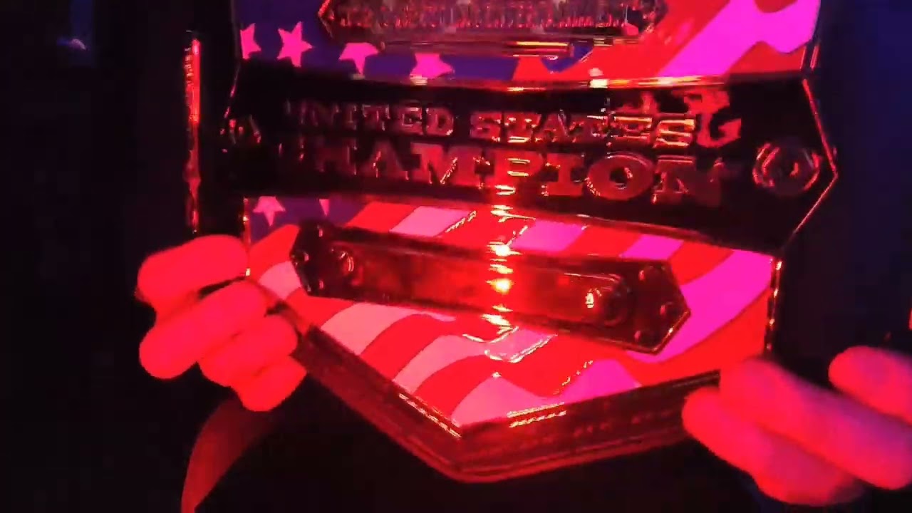 ASMR | #WWE United States Championship Belt | #july 🇺🇸