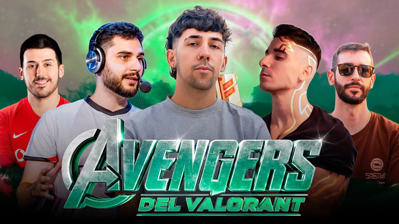 Somos LOS AVENGERS del VALORANT ESPA&Ntilde;OL - JUBILONA - KR&Uuml; b0rjacs