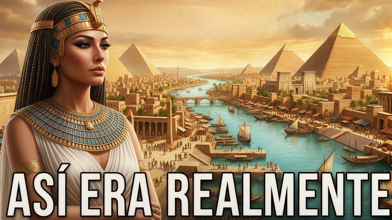 Lo que la Historia nos oculta sobre el Antiguo Egipto (Reconstrucción IA)