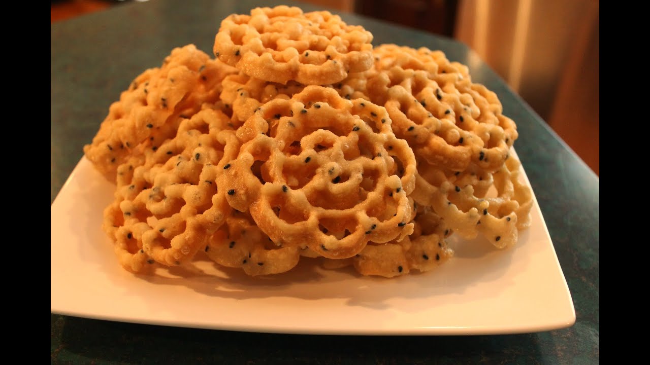 How to make Achappam /Kerala Style Rosette Cookies