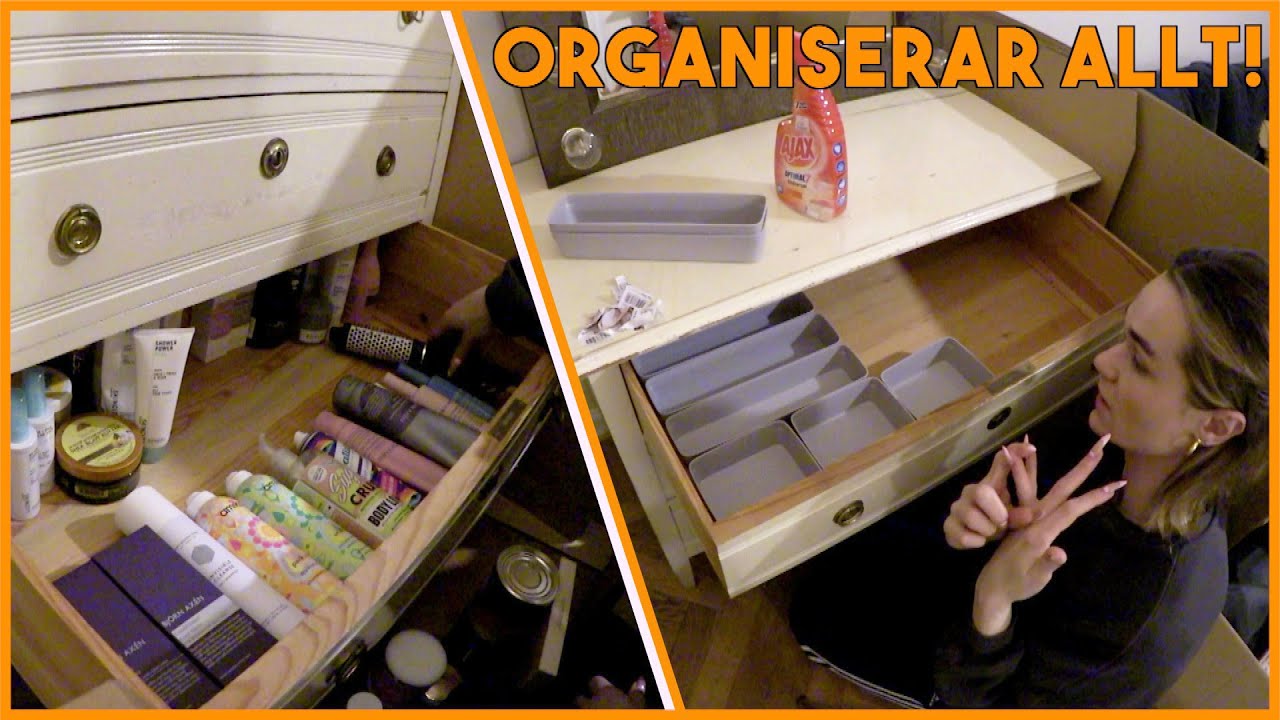 ORGANISERAR DE JOBBIGASTE L&Aring;DORNA | Flyttvlogg