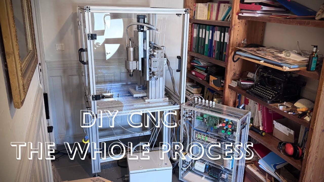 I've built my own DIY CNC milling machine