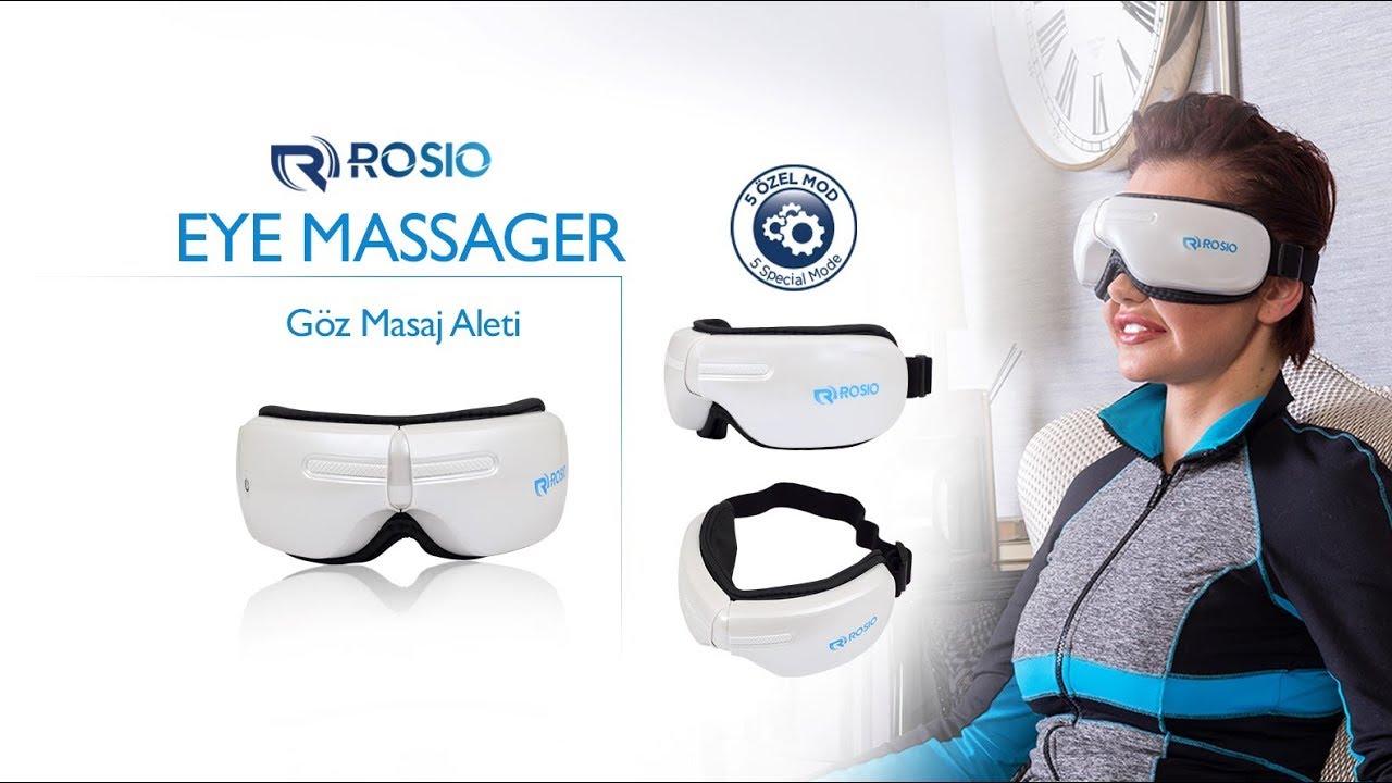 Rosio Eye Massager - Göz Masaj Aleti ile mükemmel bir masaj deneyimi !
