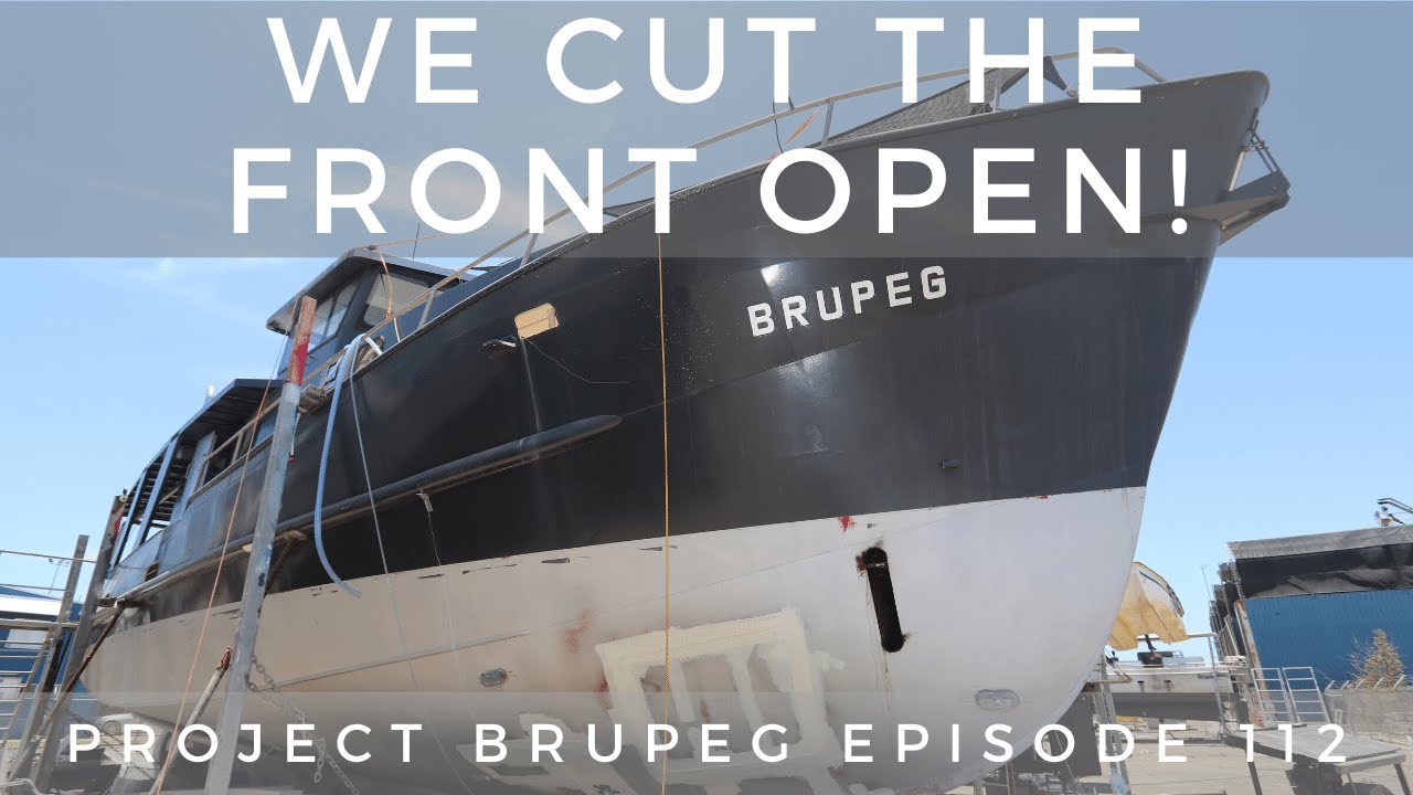 We cut the front open! - Project Brupeg Ep. 112