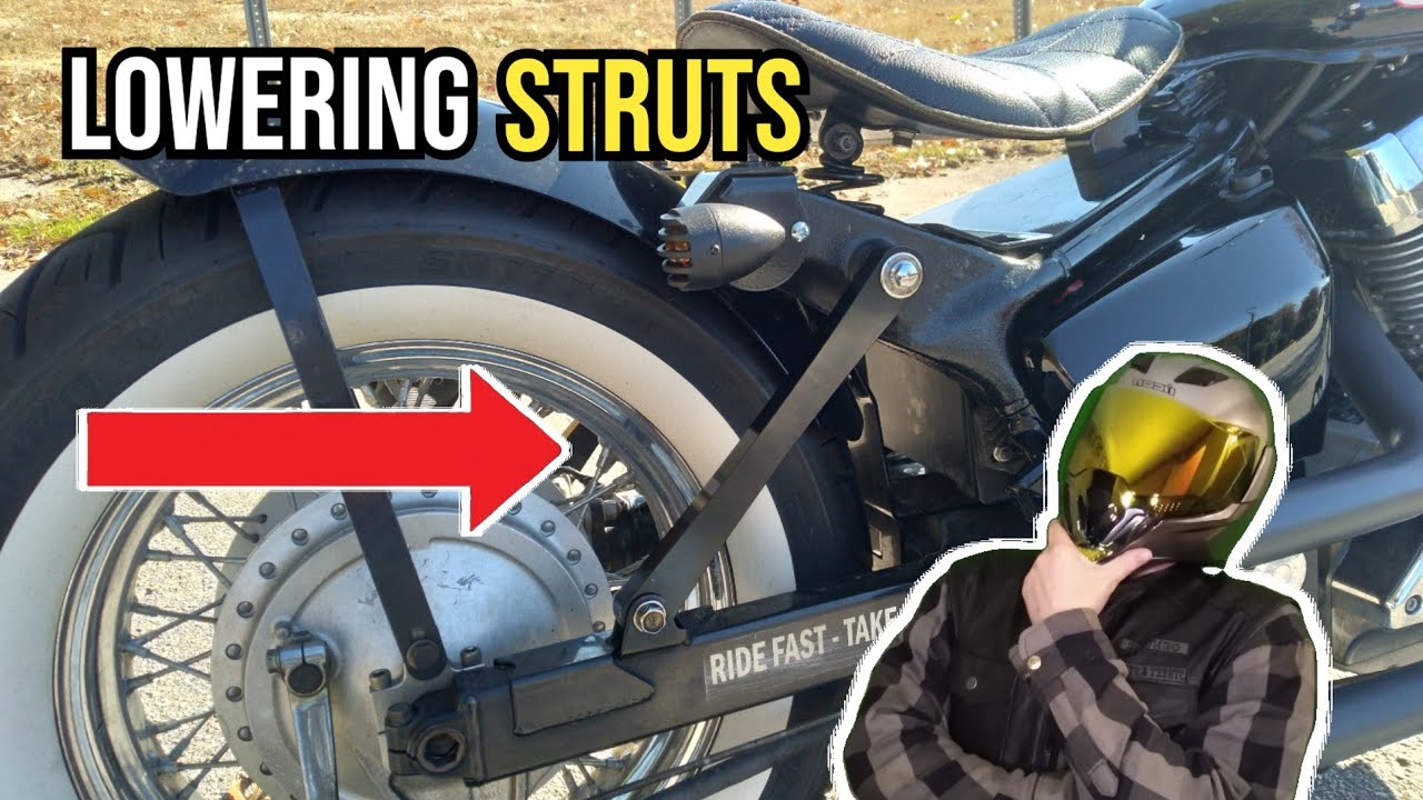 I installed HARD STRUTS on my Honda Shadow 750 so you don't have to!