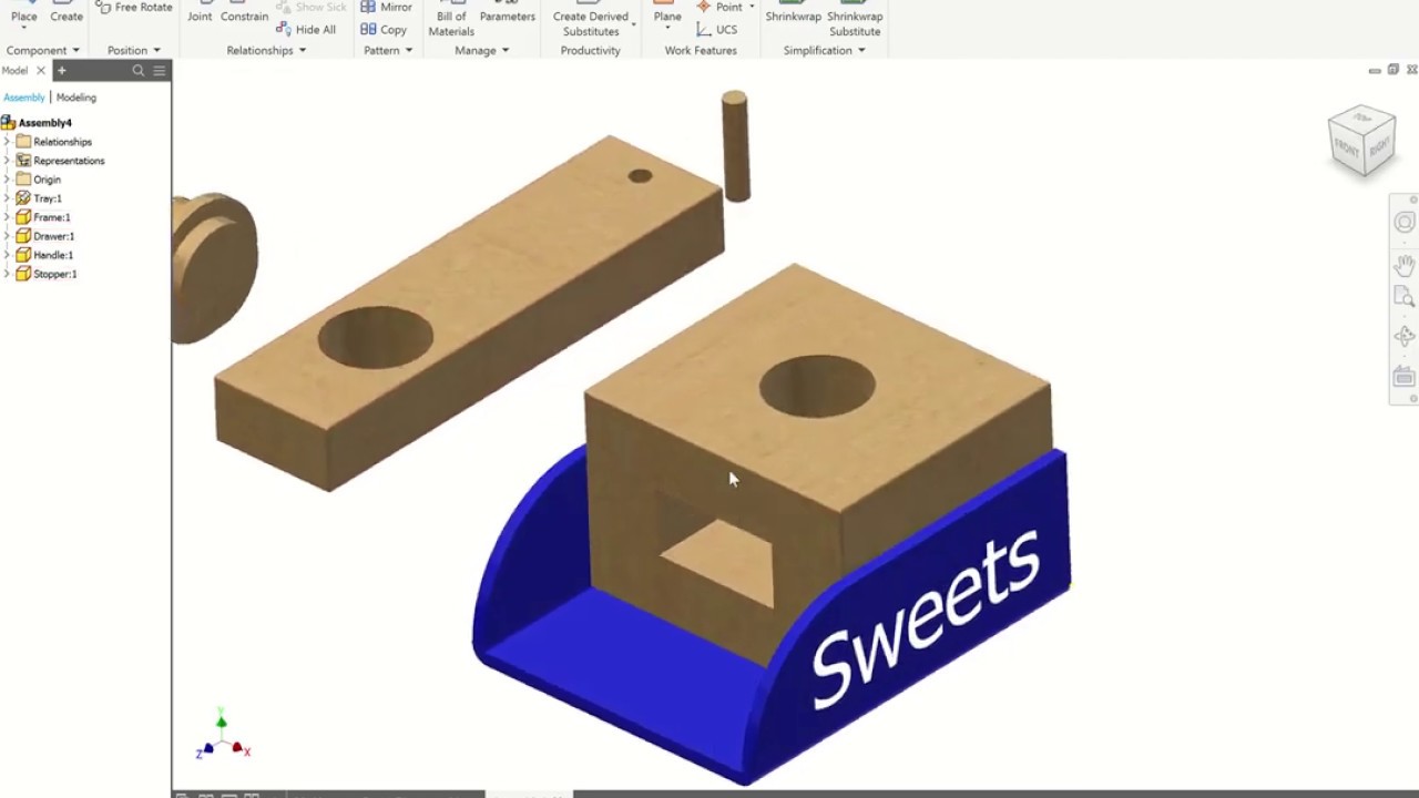 Sweet Dispenser - Tutorial 9 - Assembly