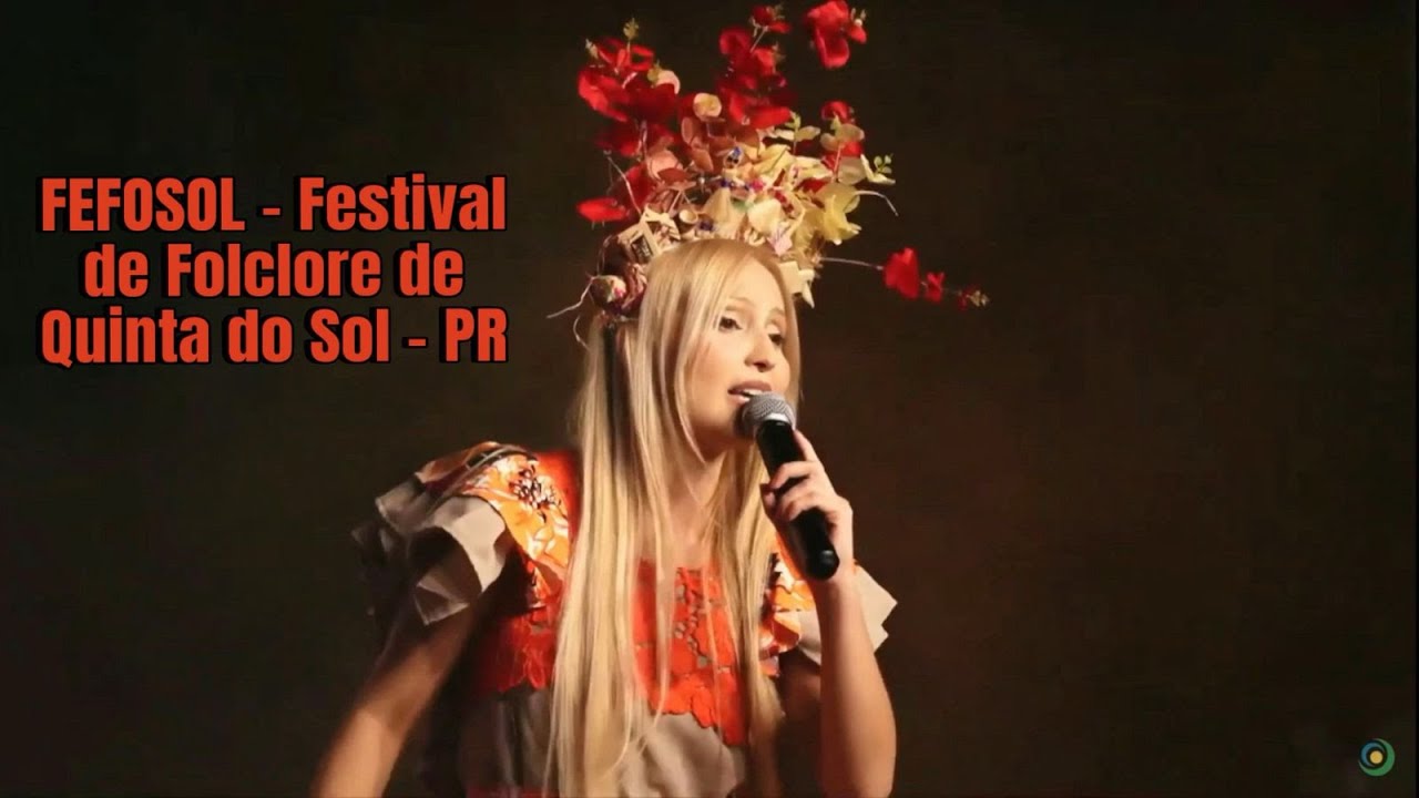 Show de abertura do 17º FEFOSOL – Festival de Folclore de Quinta do Sol - PR