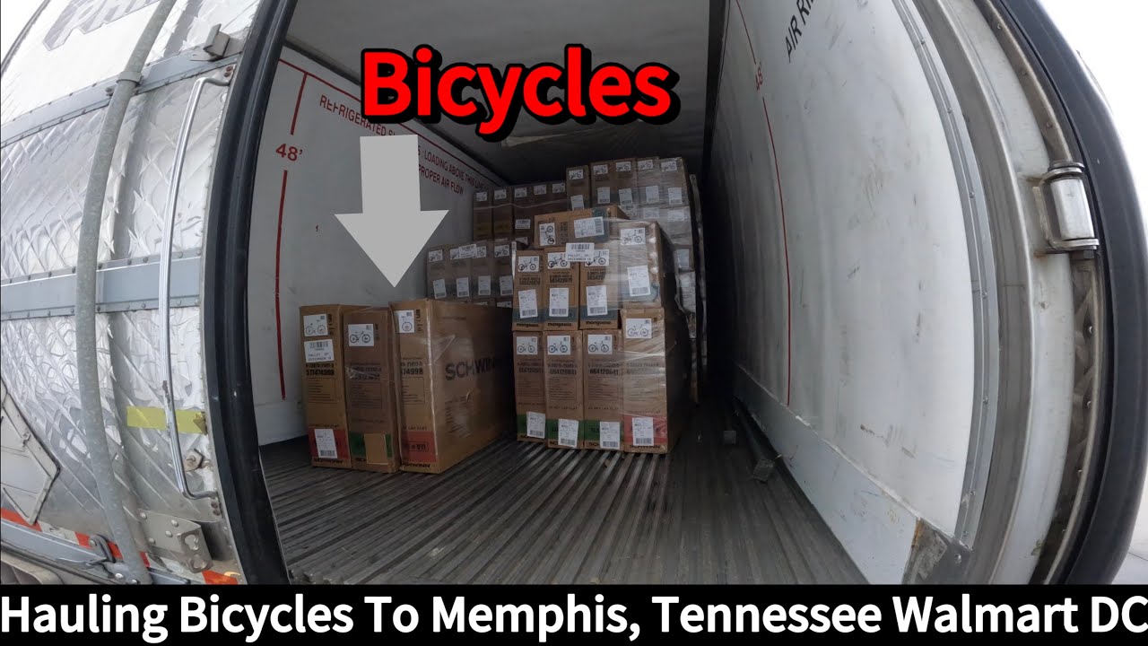 Hauling Bicycles To Memphis, Tennessee Walmart DC | Prime INC.