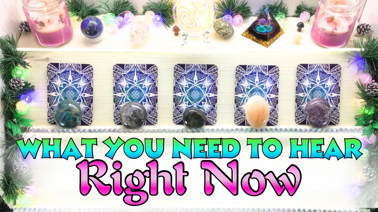Pick a Card 🔮 What You Need to Hear Right Now
