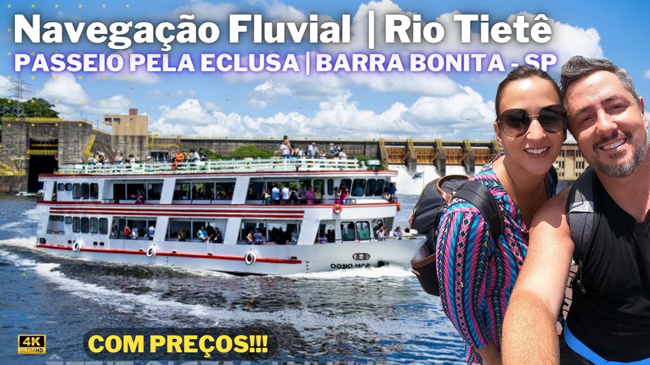 ECLUSA RIO TIETÊ BARRA BONITA - SP | Preços e TODOS os detalhes importantes, até HOSPEDAGEM.