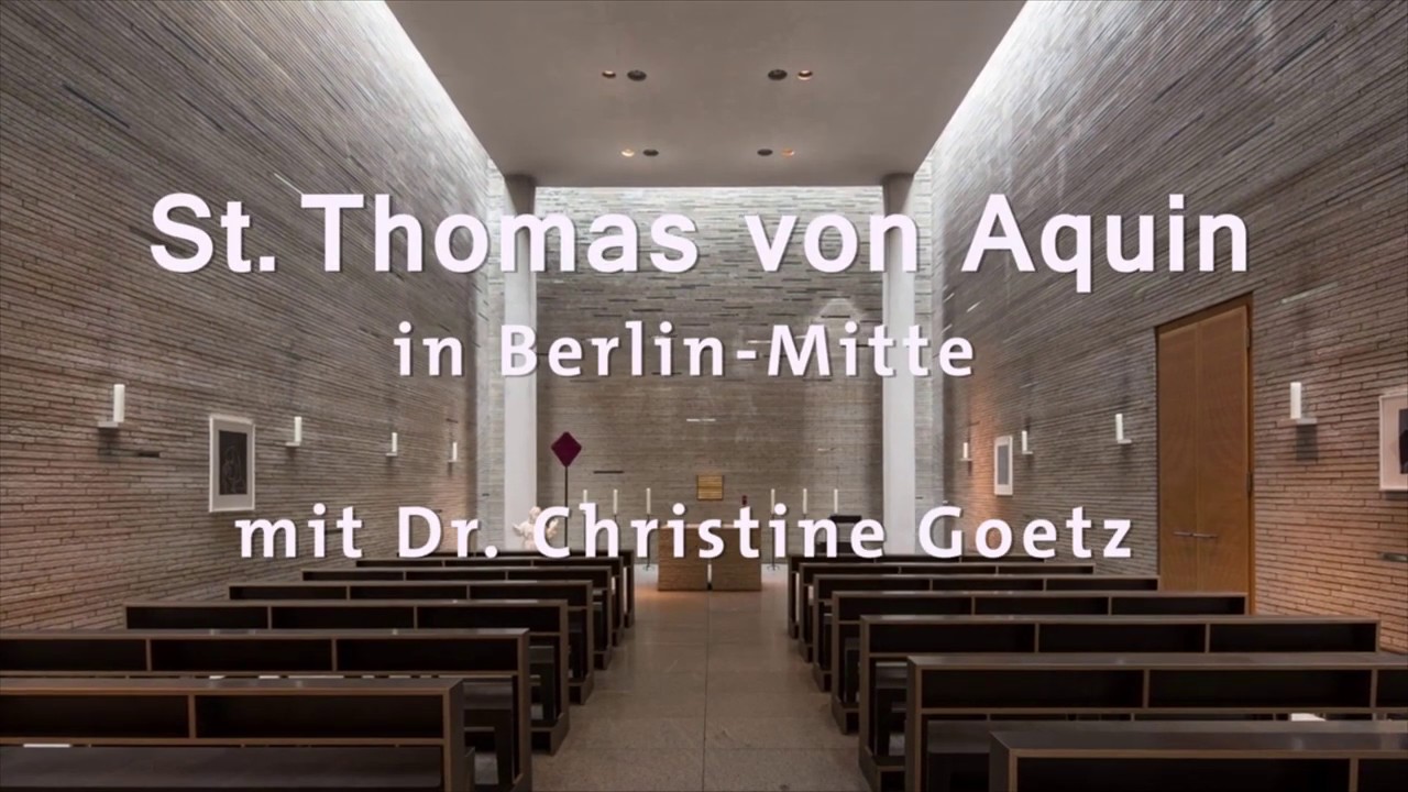 Berlins Katholische Sakralarchitektur | St. Thomas von Aquin in Berlin-Mitte