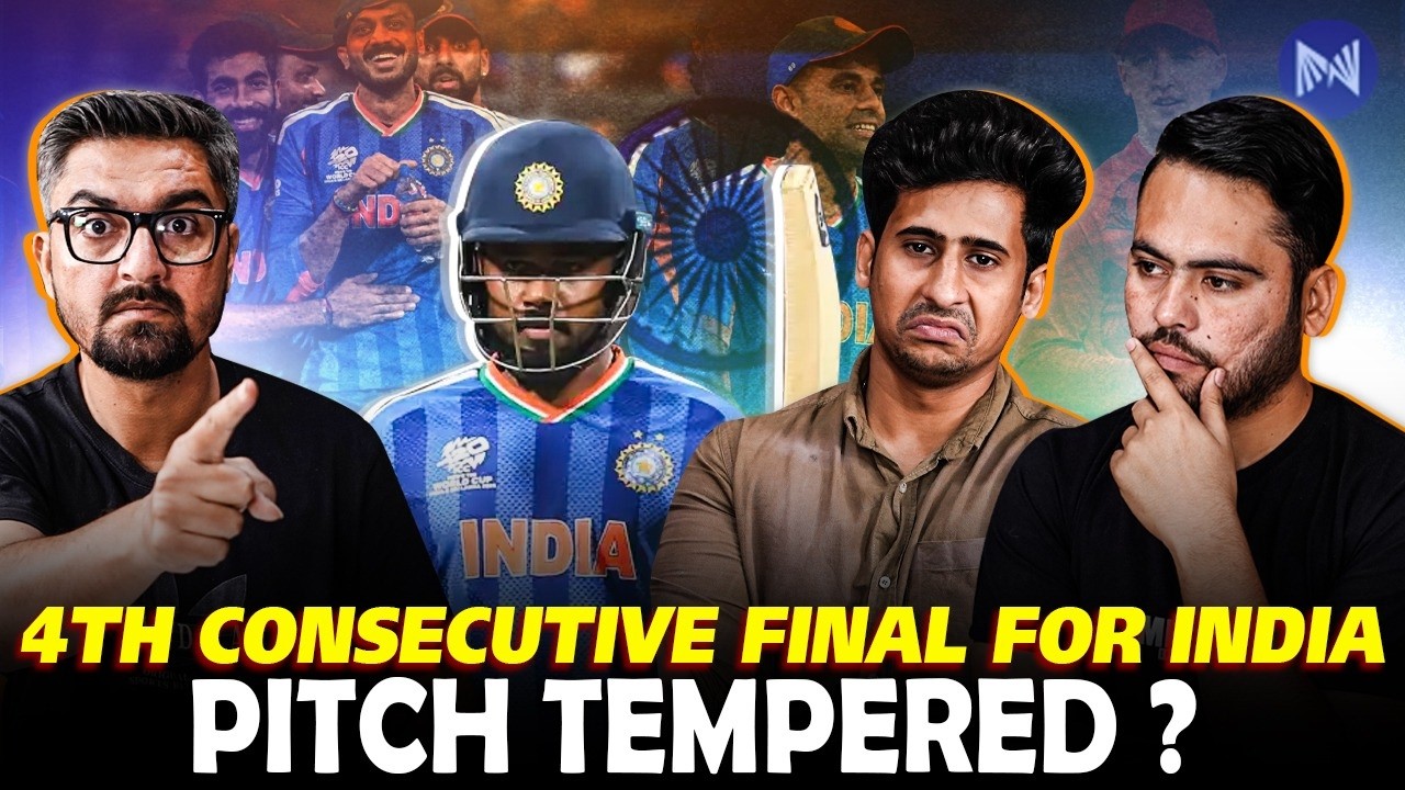 4th Consecutive final for India Pitch Tempered ?