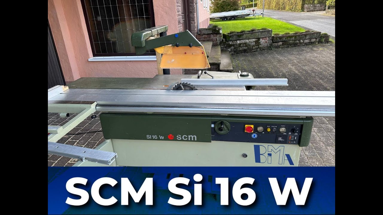 Formatkreissäge SCM SI16 WA
