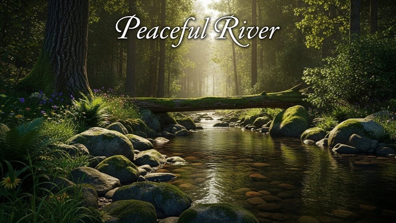 River Soundscape 🌿 Peaceful Water Ambience for Meditation, Study, and Relaxation #657