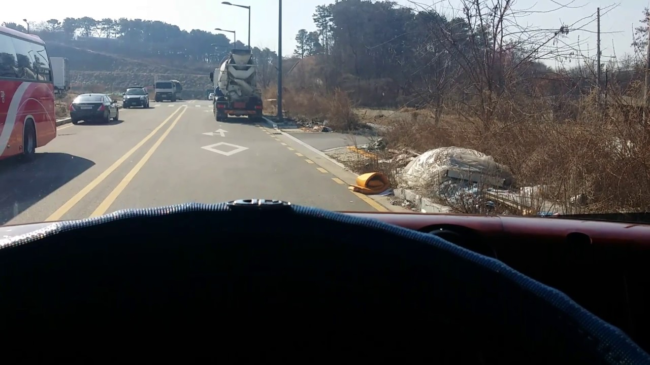 버스 오르막길 운전방법