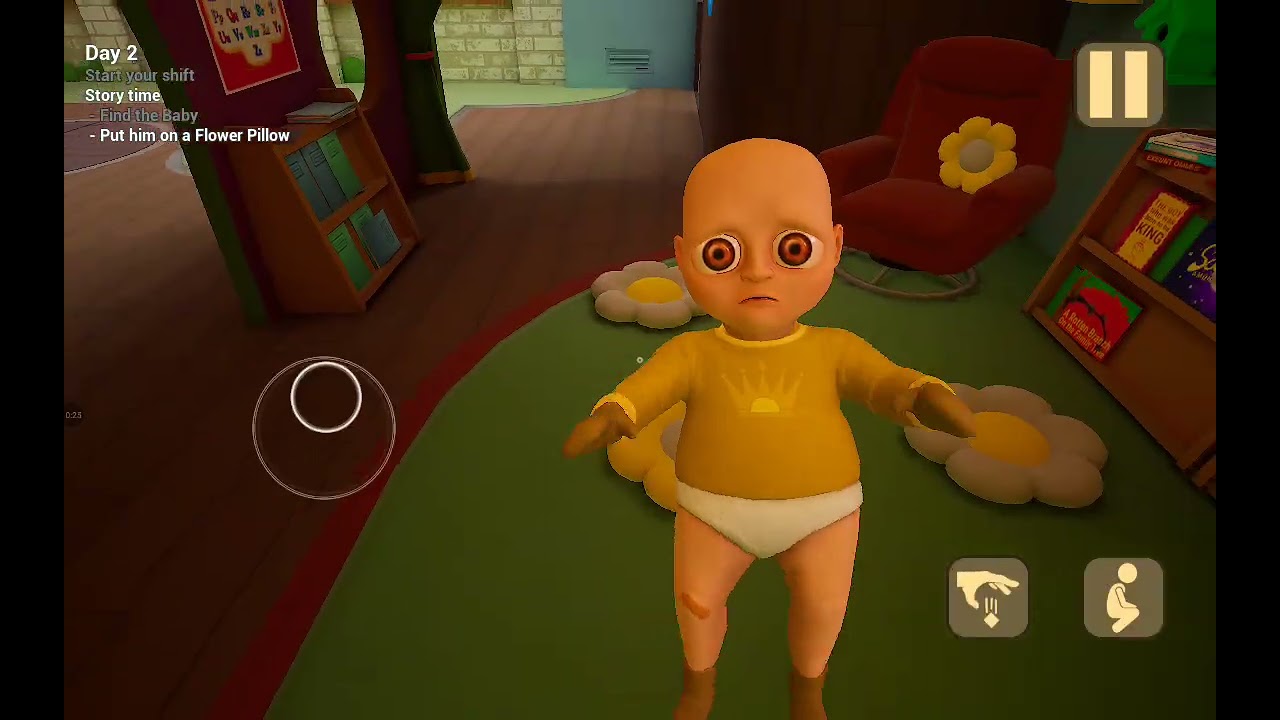 The baby in yellow | crown childcare full gameplay | THIS CONTAINS JUMPSCARES!!
