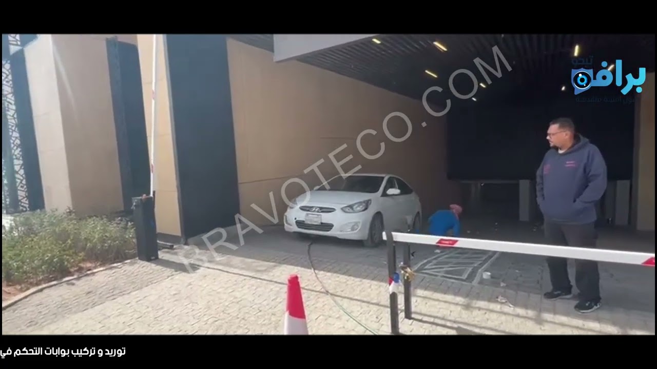 توريد و تركيب بوابات كيم الايطالية لدخول و خروج السيارات مع قارئ استيكرات وكاميرا لوحات السيارات