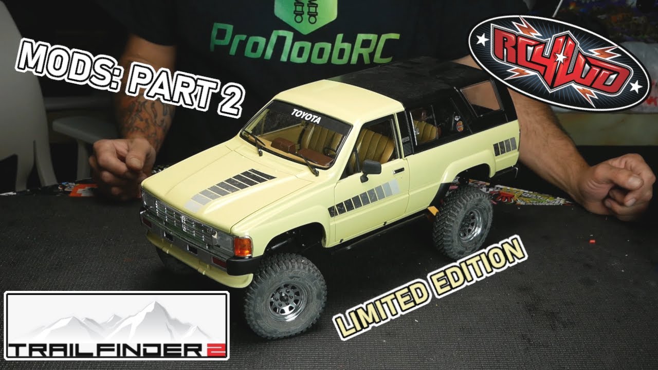 1/10 SCALE RC - RC4WD 1985 4RUNNER RTR - MODS: PART 2