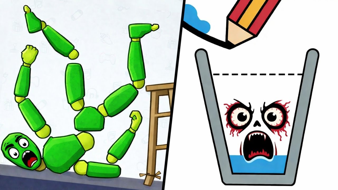 🤣 Ragdoll Break - Kick Loser 🆚 Happy Glass 3D | All Ragdoll Break Gameplay,2048 Gameplay #0081.