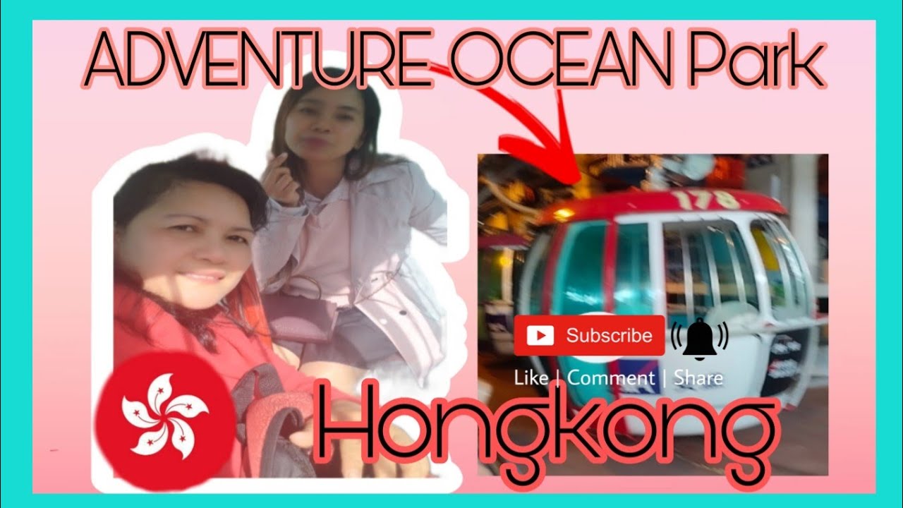 Adventure Ocean Park 🇭🇰 hongkong Ride into Cable Car @Dithjuacibo 