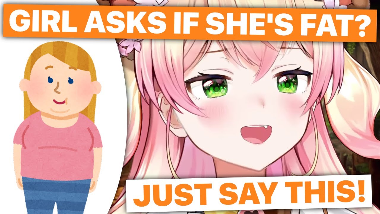 Nene Teaches You What To Say When A Girl Asks If She's Fat (Momosuzu Nene / Hololive) [Eng Subs]