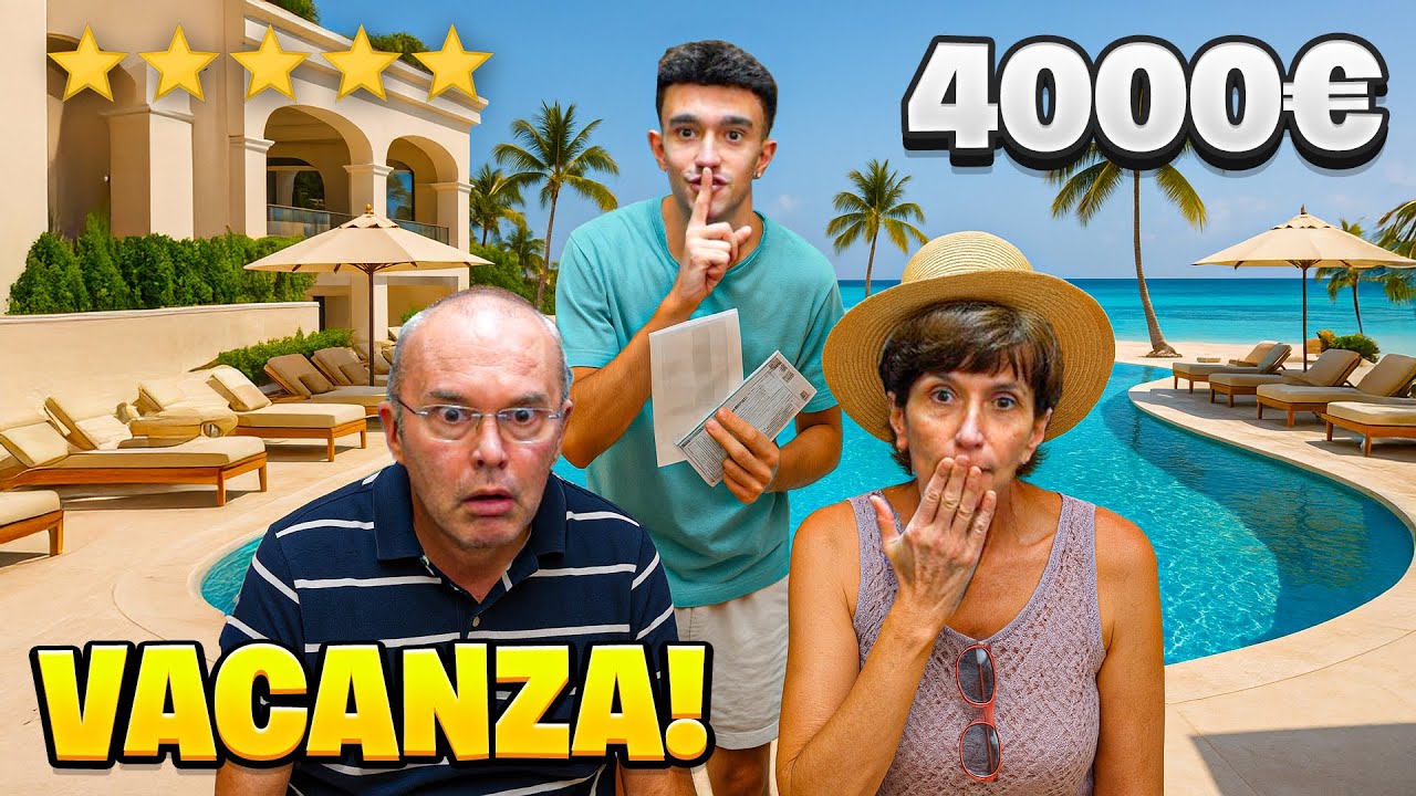 SPENDO 4000 EURO e REGALO una VACANZA da SOGNO ai MIEI GENITORI!