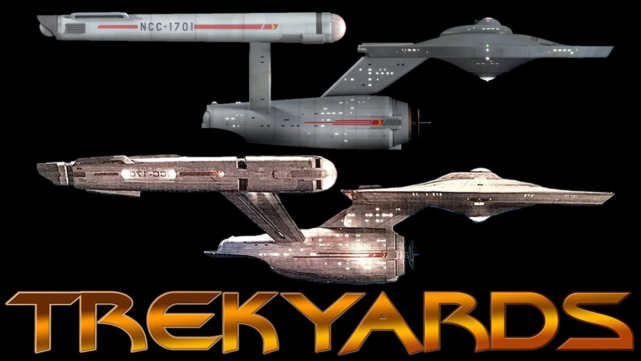 Trekyards EP330 - Prime Enterprise Comparison (TOS/Disc)