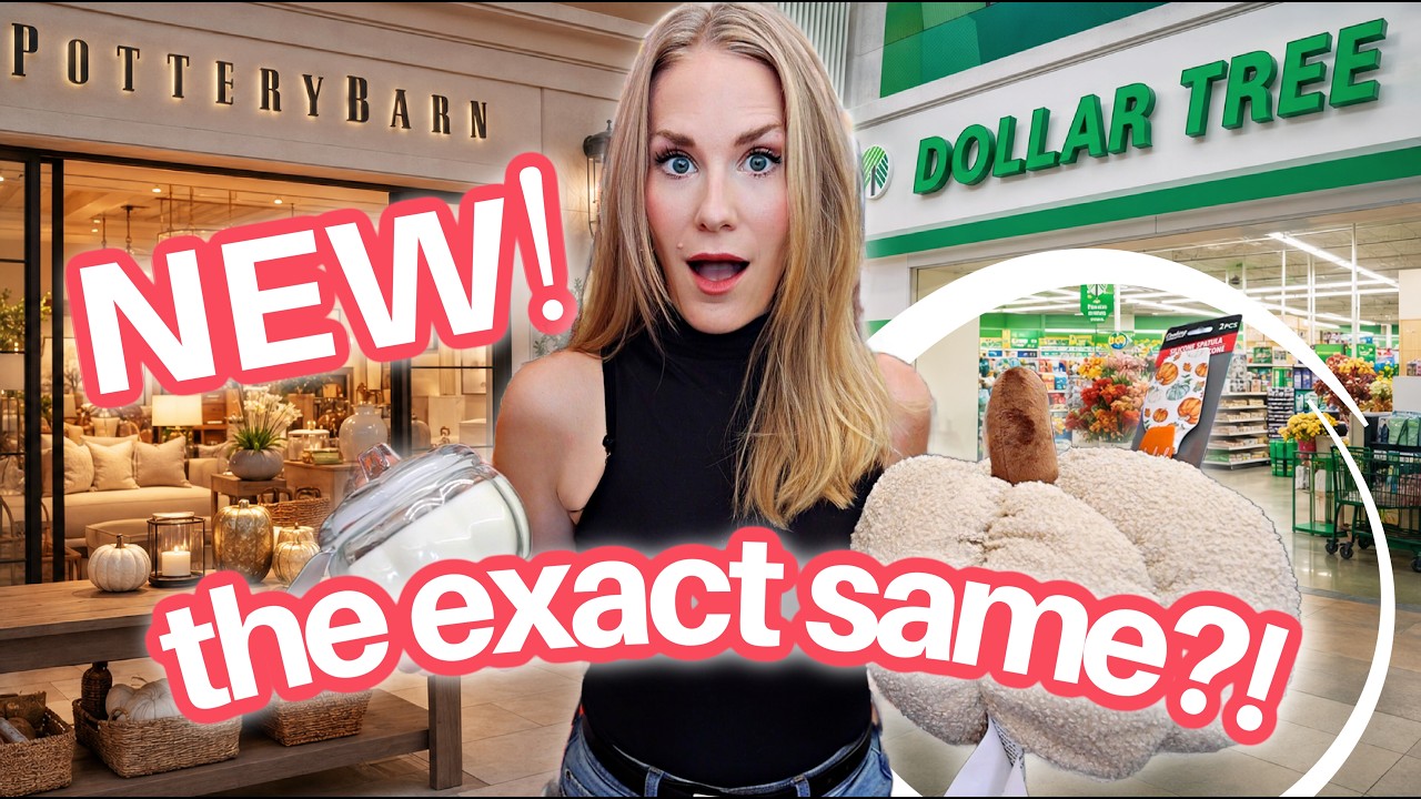 В Dollar Tree завезли РЕАЛЬНЫЕ аналоги товаров Pottery Barn и Williams Sonoma! 🍂 👀