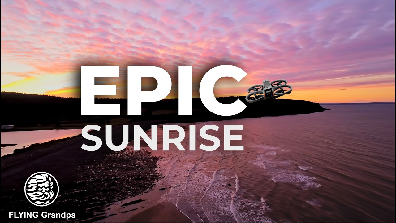 EPIC SUNRISE | Calm Drone Flight 4K