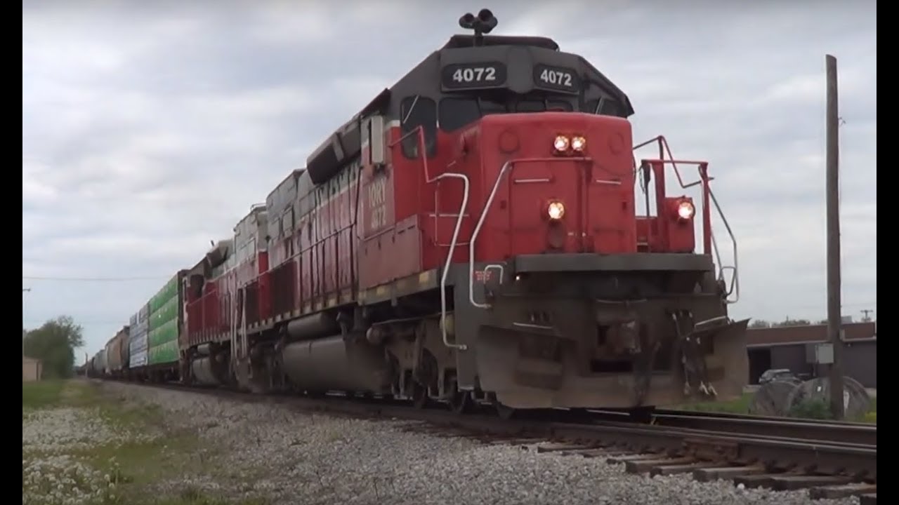 IORY LSL SD40T-2 Tunnel Motors Bang Quincy CSX Diamond Part 2