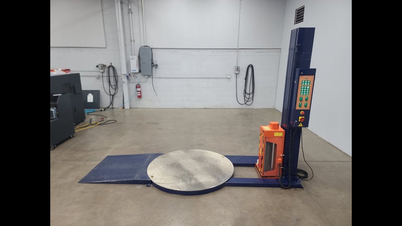 EXP-100 Automatic Stretch Wrap / Pallet Wrapper w/ Scale