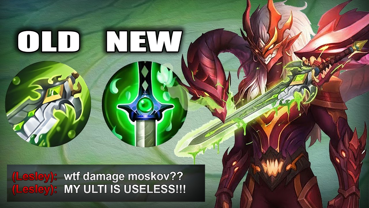 GLOBAL MOSKOV BEST 1 HIT BUILD 2026!! (100% BROKEN) - MLBB