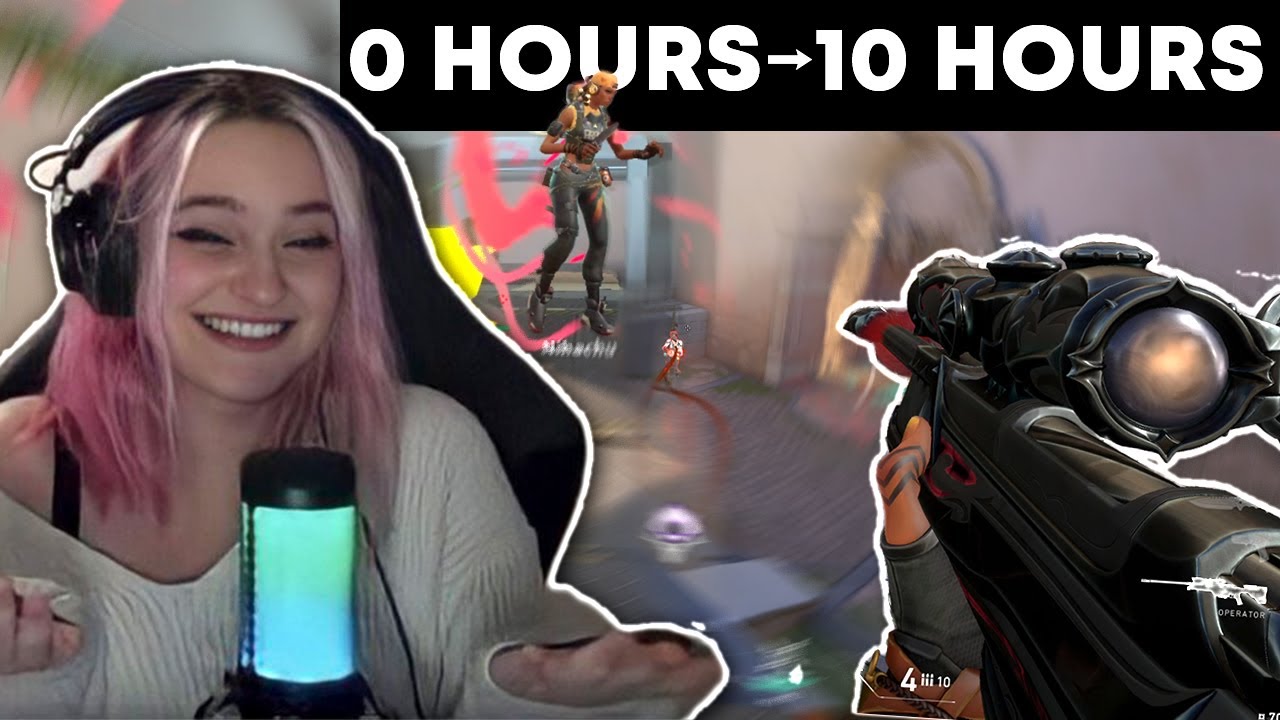 I had 10 HOURS to make this streamer a PRO Raze in Valorant
