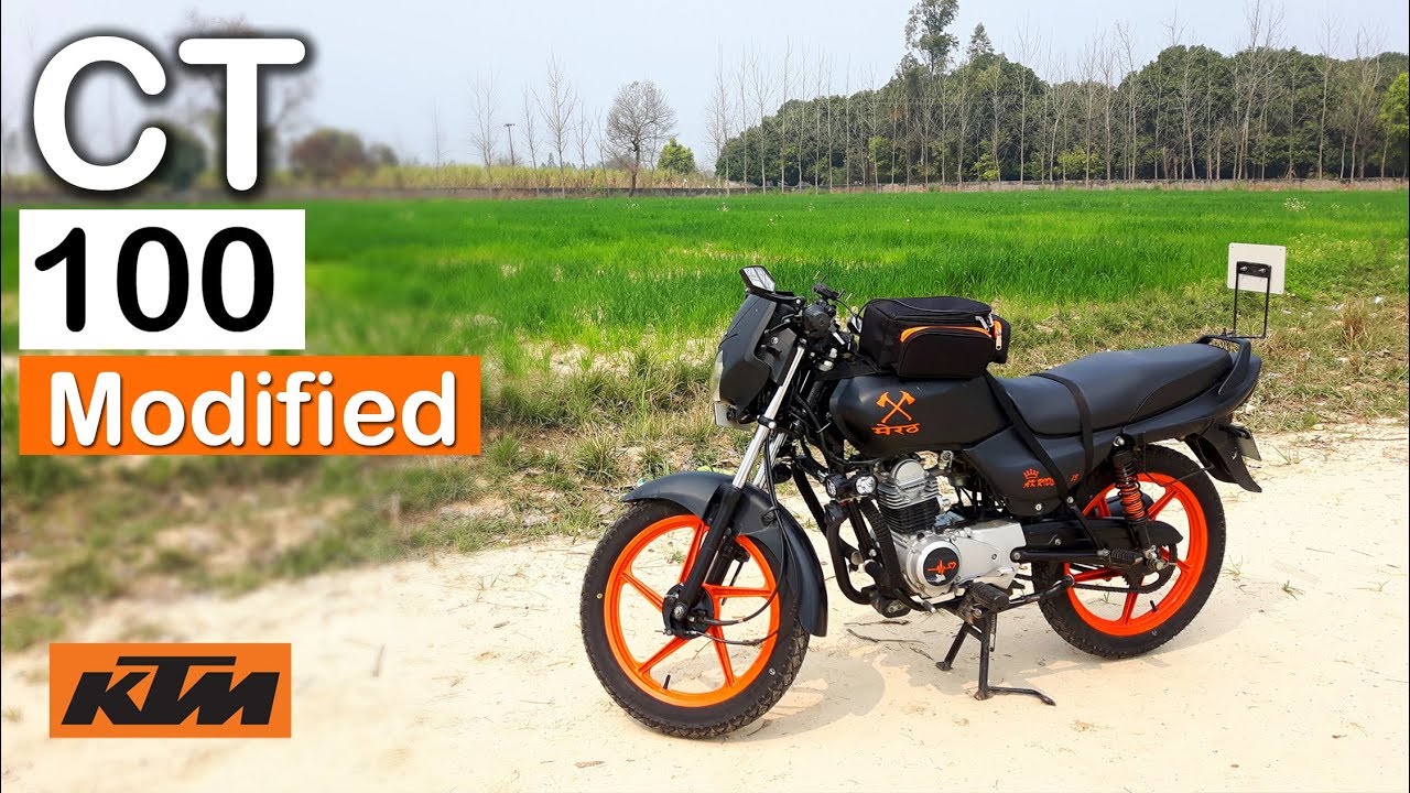 CT 100 modified | KTM look | @Lehexpress#ct100 #ct100lovers #ct100modified