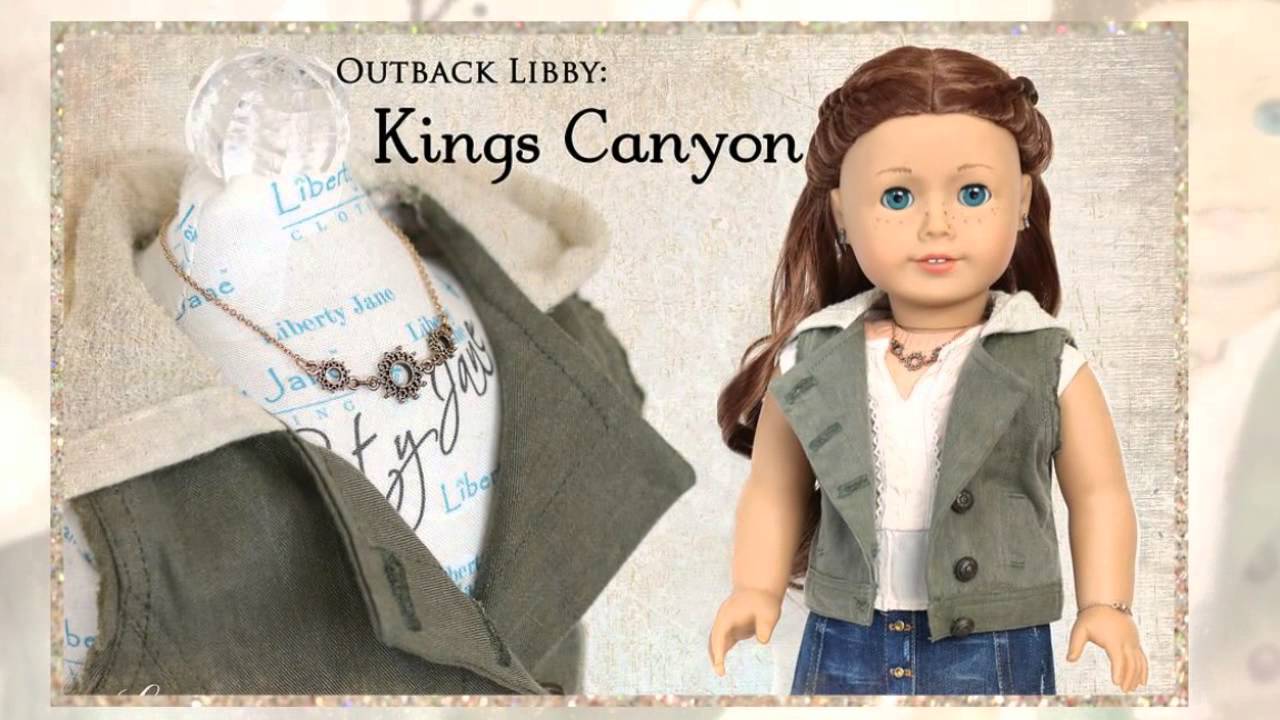 Liberty Jane Outback Libby Kings Canyon Outfit Designed to fit American Girl Dolls
